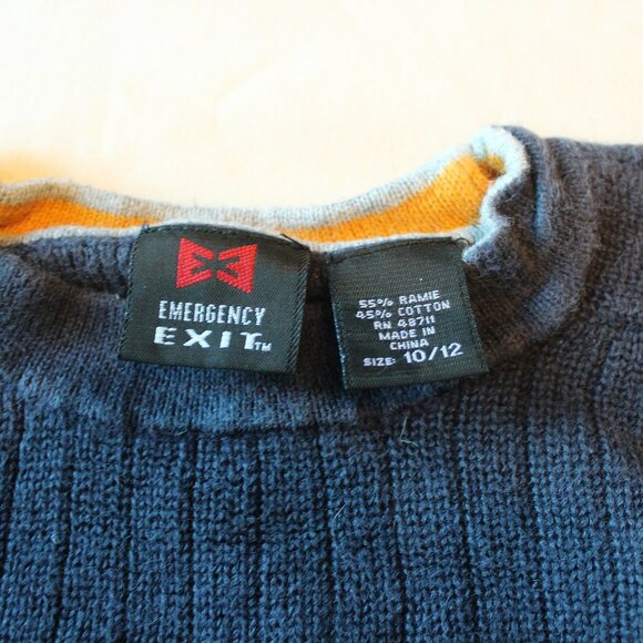 Emergency Exit Boys Sweater - Picture 3 of 4